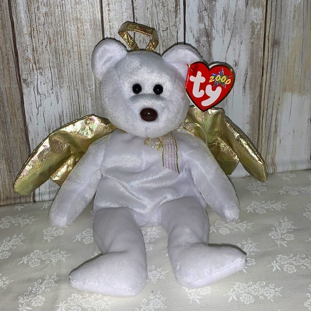 ‎Rare Beanie Baby Halo II Angel Ty
